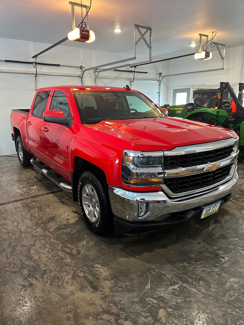 Red truck ceramic coating result